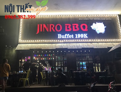 Nhà hàng nướng thùng phuy Jinro BBQ đẹp, độc đáo 3 Nhà hàng nướng Jinro